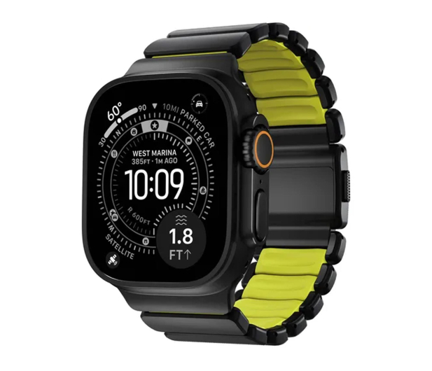 Nomad Stratos Band FKM Apple Watch 45/46/49mm black titanium - 1418394 - zdjęcie